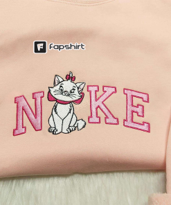 Marie Embroidered Sweatshirt | Disney Crewneck |…