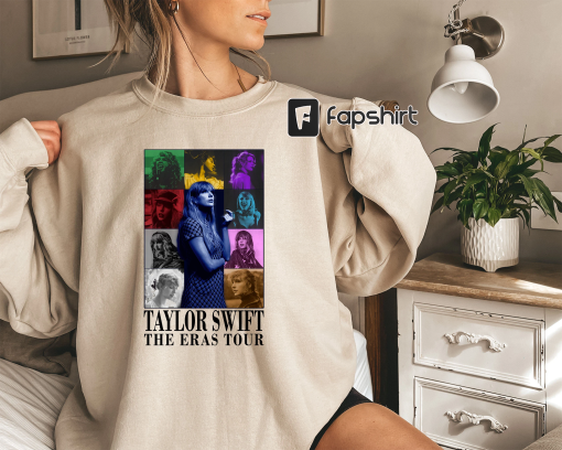 Taylor Swiftie Merch Sweatshirt,Retro Taylor Swift, Eras Tour Outfit, Midnights Concert Shirt, Eras Tour Shirt, Taylor Sweatshirt, Swiftie