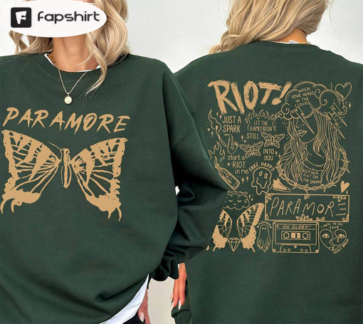 Paramore Band Shirt, Vintage Paramore Album Lyrics Tee Tops Hoodie