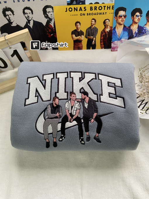 Jonas Brothers Embroidered Sweatshirt