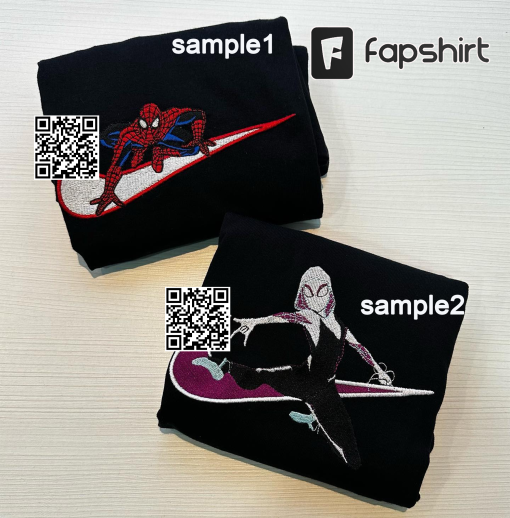 Gwen.stacy x S.p.ider-Punk Embroidered Sweatshirt, Spider-Man Across The Spider-Verse Sweatshirt, Spider-Army shirt, Spider Verse 2023 shirt