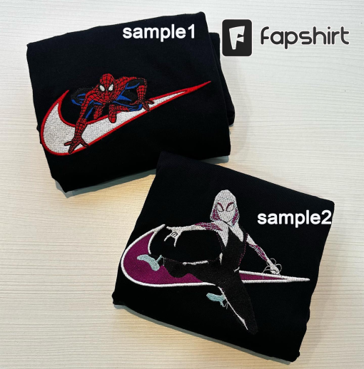 Gwen.stacy x S.p.ider-Punk Embroidered Sweatshirt, Spider-Man Across The Spider-Verse Sweatshirt, Spider-Army shirt, Spider Verse 2023 shirt