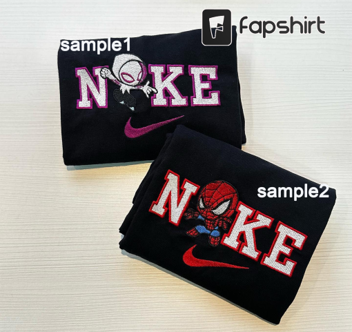 Gwen.stacy x S.p.ider-Punk Embroidered Sweatshirt, Spider-Man Across The Spider-Verse Sweatshirt, Spider-Army shirt, Spider Verse 2023 shirt