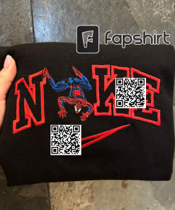 Spider-P.unk Embroidered Sweatshirt, Spider-Man Across The Spider-Verse…