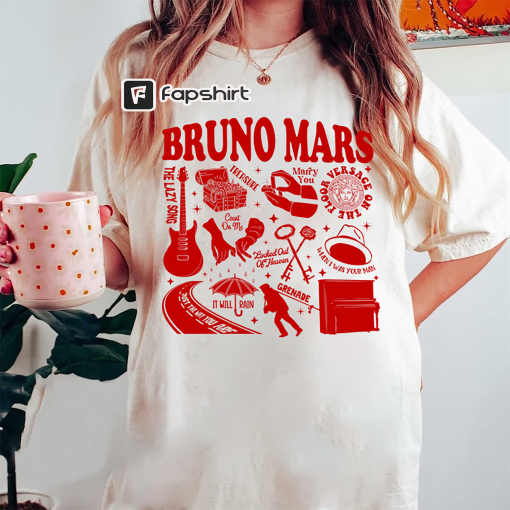 Bruno Mars Sweatshirt, Bruno Mars Lovers Gift, Bruno Sweatshirt