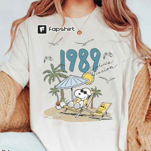 1989 Taylor Version Snoopy Shirt, Snoopy Shirt