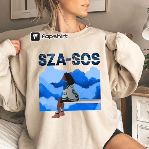 SZA SOS Album Cover Rap R&B Tee shirt, Retro Sza shirt, Vintage 90s Sza Merch shirt, Sza Tour Shirt, Sza fan gifts