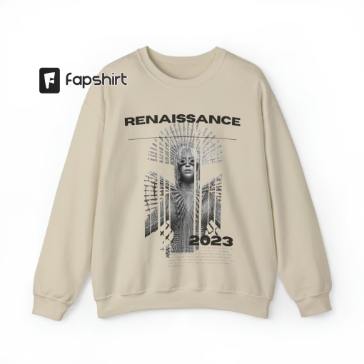 Beyoncé Renaissance World Tour, Custom Sweatshirt, Renaissance Film, Tour Merch Beyoncé Renaissance Album, Personalized Concert Merch 2023