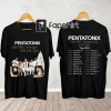 Pentatonix 2023 Concert Two Sided T-Shirt, Concert Tee, Gift For Fan, Pentatonix Merch For Fan