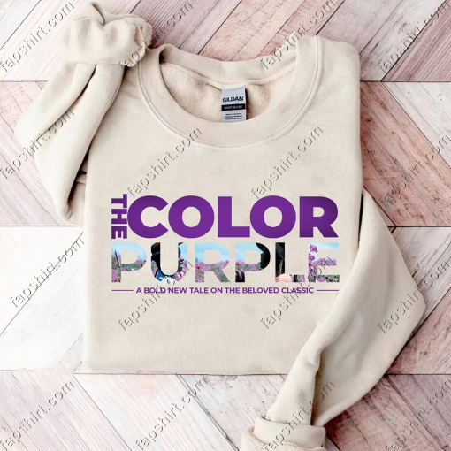 The Color Purple Movie 2023 Shirt, Musical Lover Gift, Gift for classic movie lovers, Cozy Sweatshirt