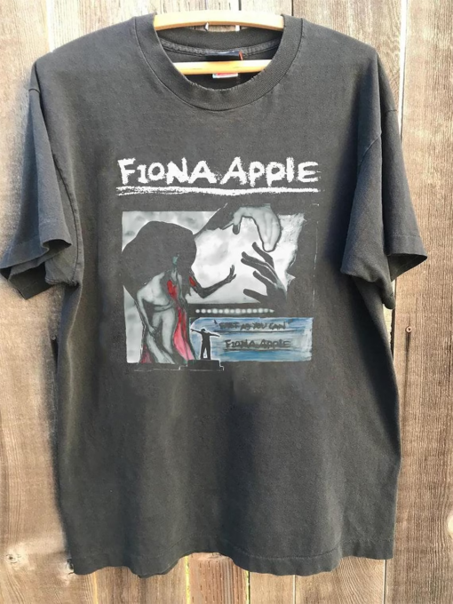 Vintage Fiona Apple T shirt, Aesthetic Fiona Apple Graphic Artwork shirt, vintage Fiona Apple 80’s band tee