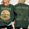 Noah Kahan Sweatshirt, Stick Season 2023 Sweatshirt, Front and Back Noah Kahan Shirt, Country Music Sweatshirt, Noah Kahan Tour Sweatshirt