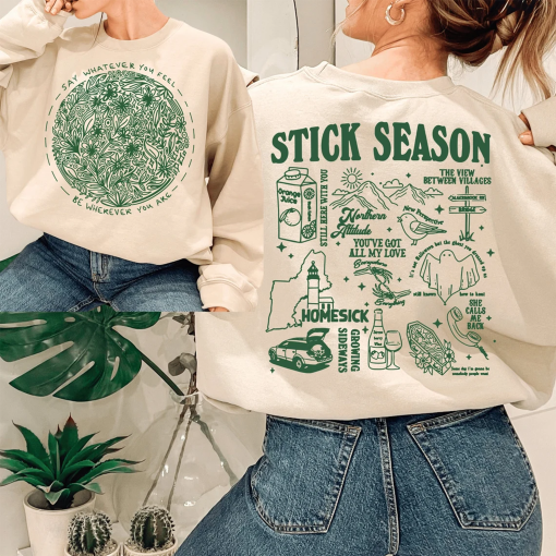 Noah Kahan Sweatshirt, Stick Season 2023 Sweatshirt, Front and Back Noah Kahan Shirt, Country Music Sweatshirt, Noah Kahan Tour Sweatshirt