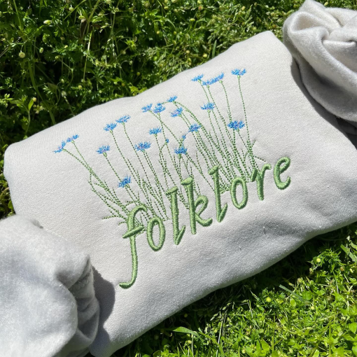 Folklore Sweatshirt, Folklore Album Sweatshirt, Folklore Album, Taylor Swift, TS Fan Sweatshirt, TS Embroidered sweatshirt