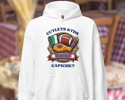 Tommy Cutlets Funny Hoodie Gift For Giants Fan DeVito Giants Gift Italian Gift Italian Gift Football Lover Gift for Boyfriend Girlfriend