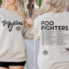 Foo Fighters Tour  2024 Shirt, Foo Fighters Shirt, Everything Or Nothing At Shirt, Foo Fighters Gift for Fan Shirts, Music Band Gift