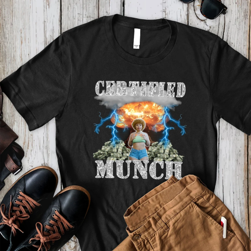 T-Shirt Proud Family Munch Women Certified Sleeve Munch Friend Ice Boy Spice Unisex Classic Gift for Men Girl