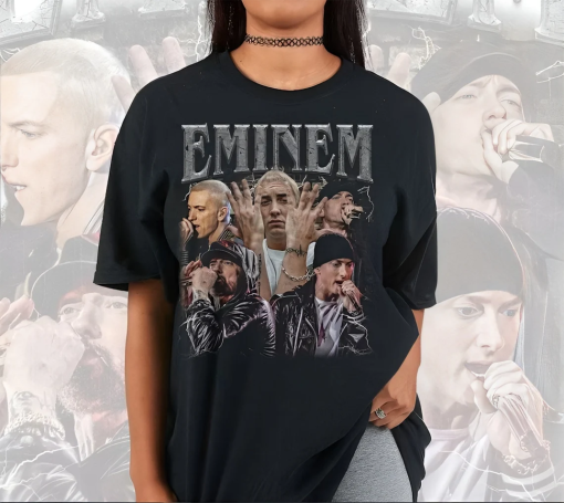 Eminem Vintage 90s Shirt | Sweatshirt | Hoodies, Eminem T-shirt, Eminem Graphic Tee, Rap Music Shirt, Rap Vintage Tee, Gift For Him and Her