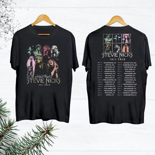 Stevie Nicks 2023 Tour Merch, 2023 Stevie Nicks Live In Concert T-Shirt, Vintage Stevie Nicks Shirt Fan Gifts, Stevie Nicks Concert Shirt