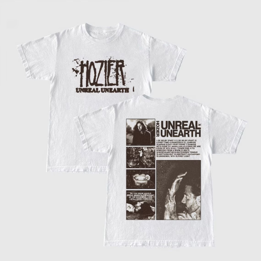 Hozier Unreal Unearth list Shirt, Hozier Music Shirt, No Grave Can Hold My Body Down, Hozier In A Week Shirt, Hozier Unisex Gift Hoodie