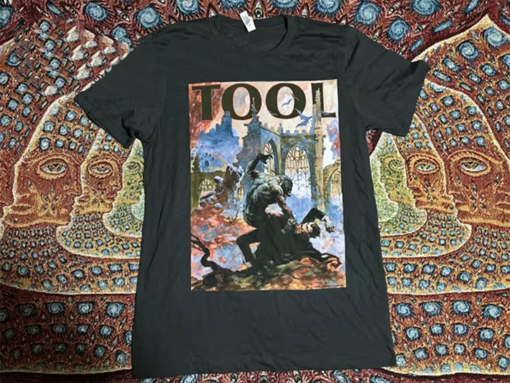 Tool Band Shirt Washington DC Februrary 22nd 2022 Frank Frazetta Alex Grey