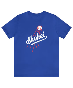 Shohei Los Angeles Baseball Logo Unisex Short…