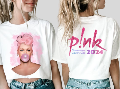 P!nk Pink Singer Summer Carnival 2024 Tour Shirt,Pink Fan Lovers Shirt,Music Tour 2024 Shirt,Trustfall Album Shirt,Concert 2024 P!nk shirt