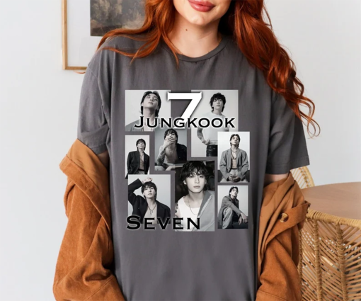 BTS Jungkook Shirt, Jungkook Vintage Tee, BTS Vintage Shirt, Jungkook Calvin Klein Tshirt, Jungkook Retro Shirt, Jungkook Seven Shirt