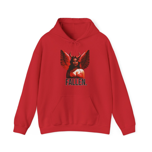 Fallen Dark Angel Unisex Hooded Sweatshirt