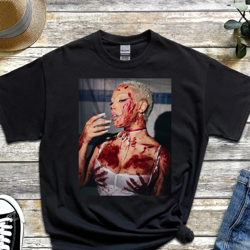 Doja Cat Bloody Demon Scarlet T Shirt, Dojas Shirt, Doja Cat Demons, Doja Cat The Scarlet Tour 2023, Doja Cat Merch, Doja Cat Tshirt