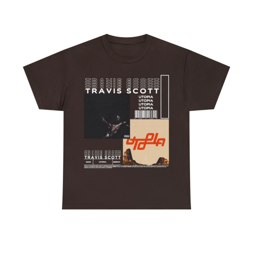 Travis Scott Shirt Album Utopia Viral Unisex Tee Tour Asap Rocky JackBoys Merch Astroworld