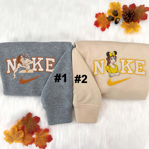 Ta.rz.an And Ja.ne Disney Embroidered Sweatshirts