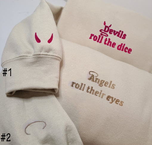 Taylor Swift Cruel Summer Couple Embroidered Crewneck Sweatshirt