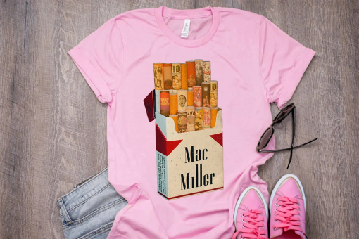 Mac Miller Cigarette Box Vintage Shirt 90s Mac Miller Merch Hoodie Sweatshirt Graphic Tees Mac Miller Shirt Handmade Clothing Mac Miller