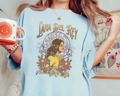 Lana Del Rey Vintage Shirt Comfort Colors Shirt, Music Tour 2023 Tshirt, Lana Del Rey Trendy Shirt, Retro Lana Del Rey Unisex Shirt For Fans