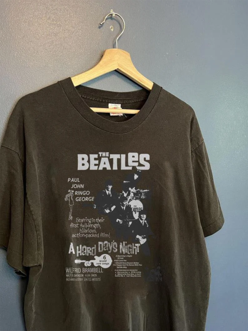 Vintage The Beatle T shirt, Aesthetic The Beatle Graphic Artwork shirt, vintage The Beatles 80’s band tee