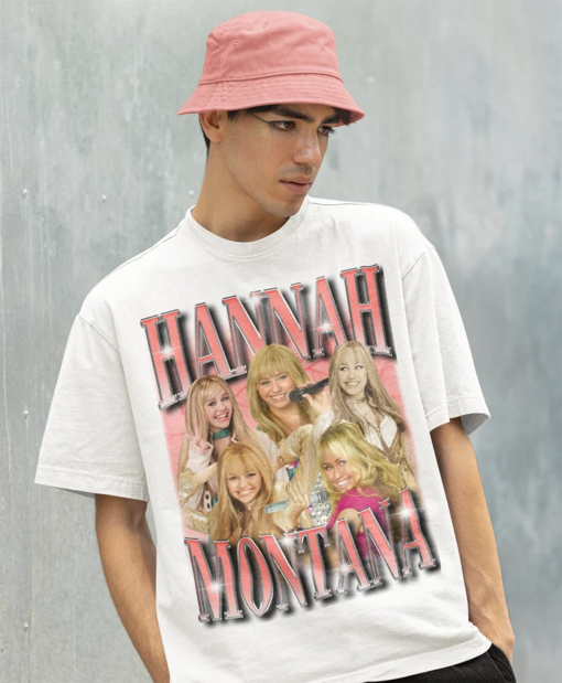 Retro Hannah Montana Shirt -Hannah Montana Vintage Shirt,Hannah Montana T shirt,Hannah Montana Crewneck,Hannah Montana Sweatshirt,90s Tshirt