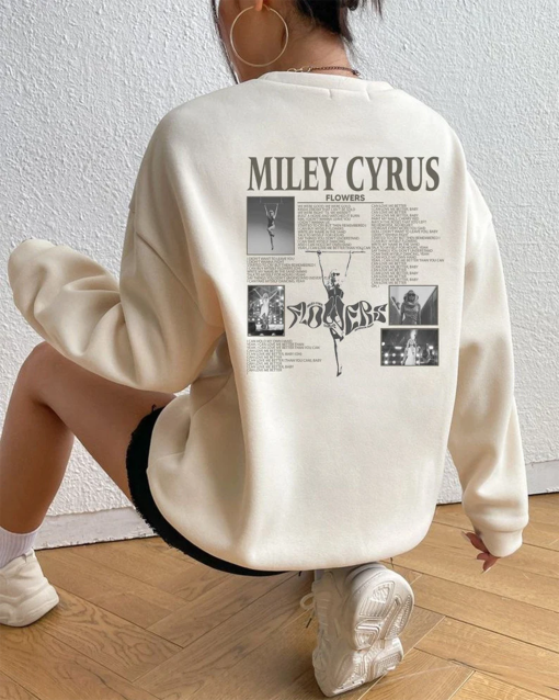 Miley Cyrus sweatshirt, Miley Cyrus shirt, Miley Cyrus flowers shirt, Miley Cyrus merch, hannah montana 90s, Hannah Montana Shirt