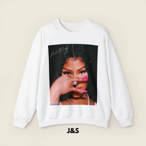 Nicki Minaj Crewneck Sweatshirt | 8 Colors Available | Unisex Men’s Women’s Sweatshirt | Size S – 5XL