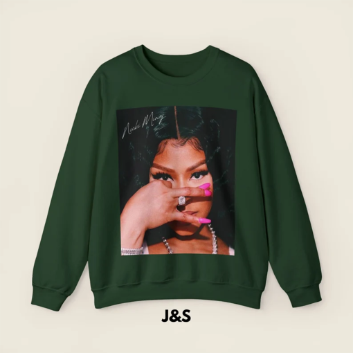 Nicki Minaj Crewneck Sweatshirt | 8 Colors Available | Unisex Men’s Women’s Sweatshirt | Size S – 5XL