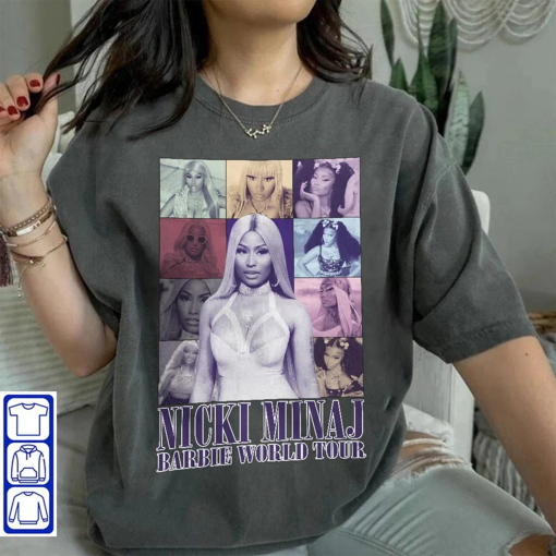 Nicki Minaj Eras Tour Shirt, Merch, Nicki Minaj Music Shirt, Sweatshirt, Hoodie