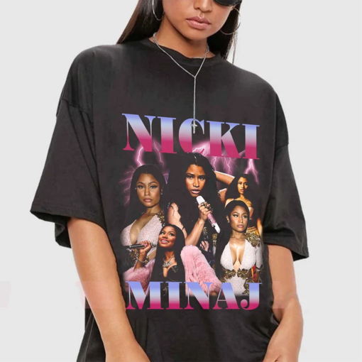 Vintage Nicki Minaj Shirt, Nicki Minaj Rapper 90’s Shirt, NICKI MINAJ Rap Hip Hop 90s Retro Vintage Shirt, Nicki Minaj Rap Tee