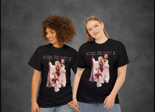 PF2 Album Cover Unisex T-Shirt| Nicki Minaj Graphic Tee| Pink Friday 2 Shirt