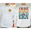 In My Girl Dad Era Sweatshirt, Funny Dad Hoodie, Retro Dad Sweater, Fathers Day Gift, New Dad Gift, Expecting Dad Gift, Gender Reveal