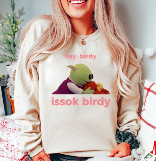 Nanalan Hey Birdy Issokay Birdy Retro Shirt, Nanalan Sweatshirt, Nanalan Merch, Nanalan Cartoon Shirt, Nanalan Meme, Cartoon Fan Shirts