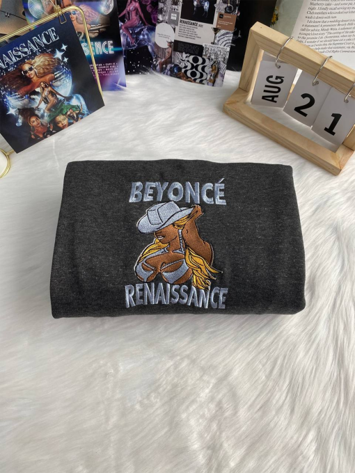 Beyoncé Embroidered Sweatshirt, Beyoncé Fan Tshirt, Beyoncé Sweatshirt, Beyoncé Hoodie, Beyoncé Tour Fan Merch, Unisex Shirt