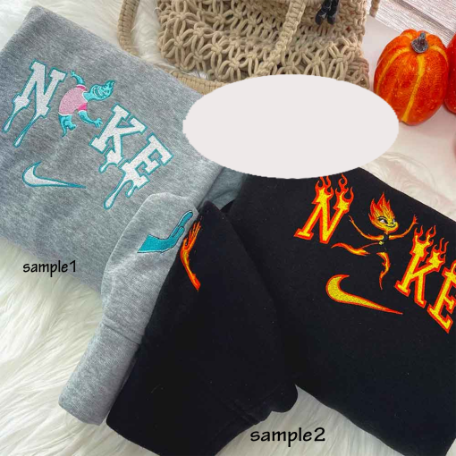 Ember and Wade Elemental Couple Sweatshirt,Valentine’s Day Couple Sweatshirt