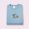 Winnie the Pooh And Eeyore Embroidered Sweatshirt,Valentine’s Day Couple Sweatshirt