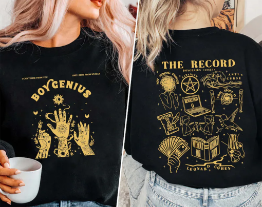 Vintage Boygenius 2side Merch, Boygenius Band Tour Shirt, Indie Rock Music Tour 2023 , Indie Music Shirt,Reset Tour Graphic Tees