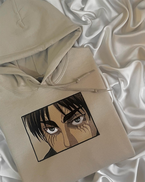 “Eren Yeager Anime Inspired Embroidery Crewneck; Best Manga Anime Crewneck Sweatshirt Hoodie Unisex Crewneck sweater embroidery  Anime Inspired Embroidery Crewneck; Best Manga Anime Crewneck Sweatshirt Hoodie Unisex Crewneck sweater embroidery “